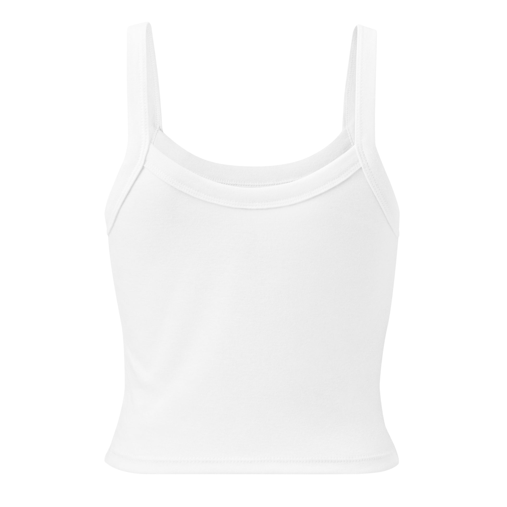 White tank top on a white background part of the Festival Outfit Ideas from Wizard Prints Shop