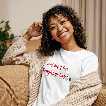 Women's Naughty List Christmas T-Shirt