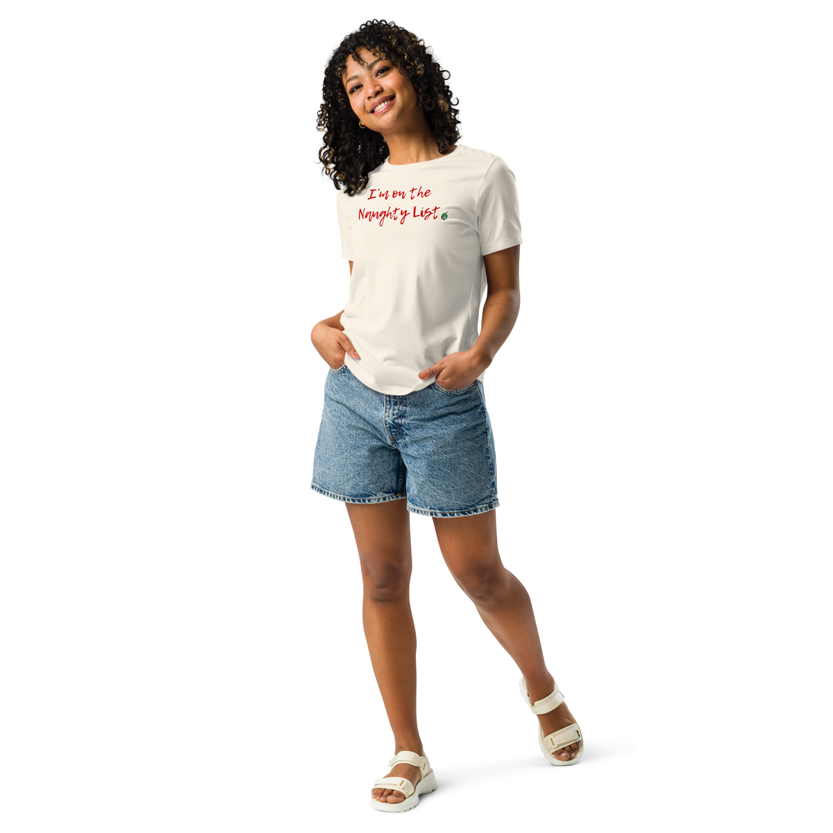 Women's Naughty List Christmas T-Shirt