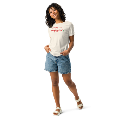 Women's Naughty List Christmas T-Shirt